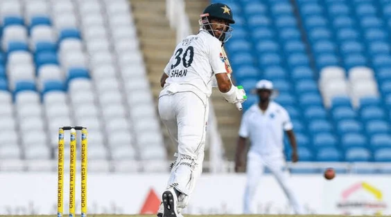 Masood ruled out of second Test against West Indies with finger injury